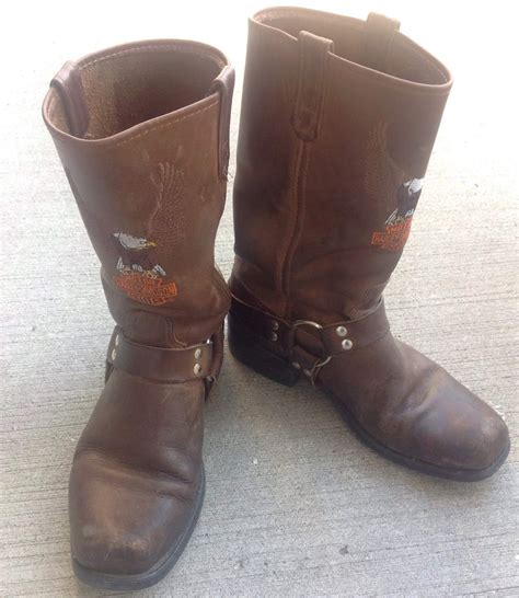 Add to Favorites Harley Davidson Women's Howell 7" Harness Waterproof Riding Boots Size 10. . Vintage harley davidson boots